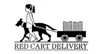 RED CART DELIVERY logo