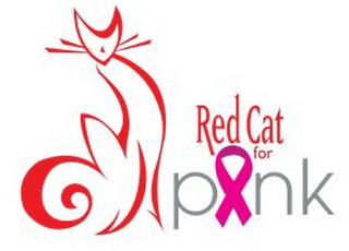 RED CAT FOR PINK logo
