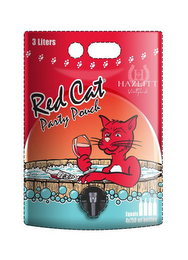 RED CAT PARTY POUCH HAZLITT 1852 VINEYARDS HHJ HV logo