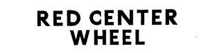 RED CENTER WHEEL logo