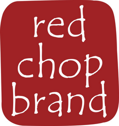 RED CHOP BRAND logo