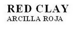 RED CLAY ARCILLA ROJA logo