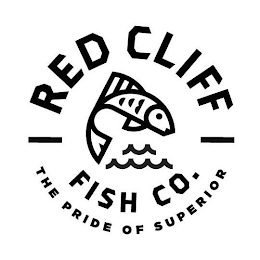 RED CLIFF FISH CO. THE PRIDE OF SUPERIOR logo
