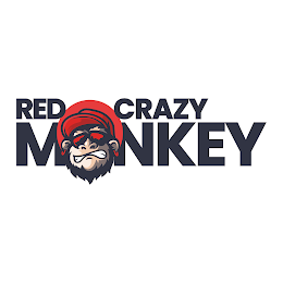 RED CRAZY MONKEY logo