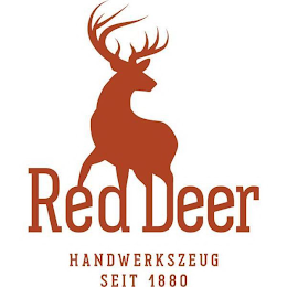RED DEER HANDWERKSZEUG SEIT 1880 logo