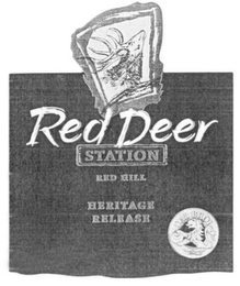 RED DEER STATION logo