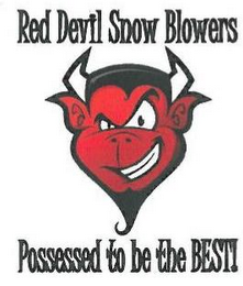 RED DEVIL SNOW BLOWERS POSSESSED TO BE THE BEST! logo