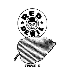 RED DEVIL TRIPLE X logo