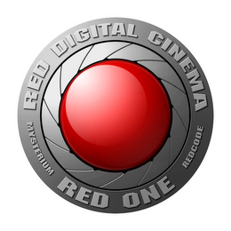 RED DIGITAL CINEMA MYSTERIUM RED ONE REDCODE logo