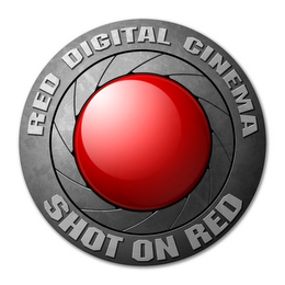 RED DIGITAL CINEMA SHOT ON RED logo