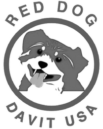 RED DOG DAVIT USA logo