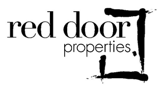 RED DOOR PROPERTIES. logo