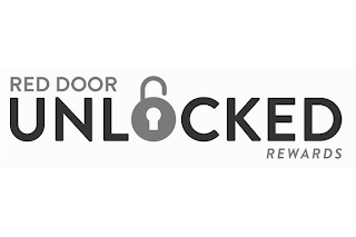RED DOOR UNLOCKED REWARDS logo