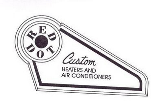 RED DOT CUSTOM HEATERS AND AIR CONDITIONERS logo
