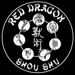 RED DRAGON SHOU SHU logo