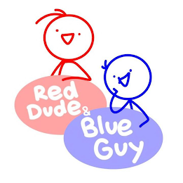 RED DUDE & BLUE GUY logo
