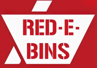 RED-E- BINS logo