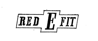 RED E FIT logo