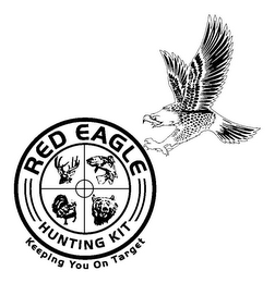 RED EAGLE HUNTING KIT KEEPING YOU ON TARGET logo