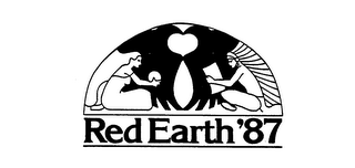 RED EARTH '87 logo