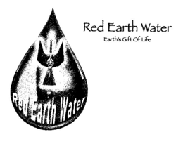 RED EARTH WATER RED EARTH WATER EARTH'S GIFT OF LIFE logo