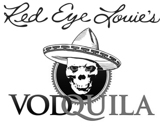 RED EYE LOUIE'S VODQUILA logo