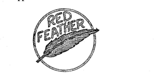 RED FEATHER logo