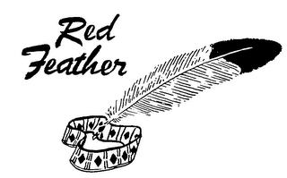 RED FEATHER logo