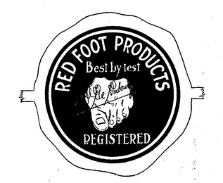 RED FOOT PRODUCTS BEST BY TEST logo