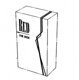 RED FOR MEN logo
