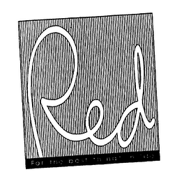 RED FOR THE BEST THINGS IN LIFE logo