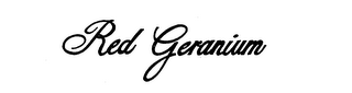 RED GERANIUM logo