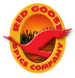 RED GOOSE SPICE COMPANY logo