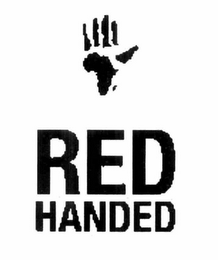 RED HANDED logo