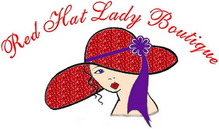 RED HAT LADY BOUTIQUE logo