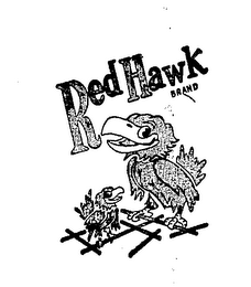 RED HAWK BRAND logo