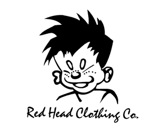 RED HEAD CLOTHING CO. logo