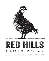 RED HILLS CLOTHING CO logo