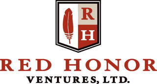 RED HONOR VENTURES, LTD. RH logo