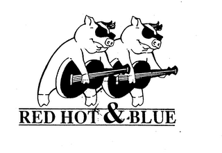 RED HOT & BLUE logo