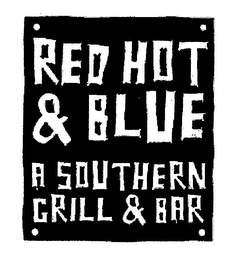 RED HOT & BLUE A SOUTHERN GRILL & BAR logo