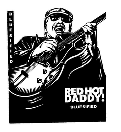 RED HOT DADDY! BLUESIFIED logo