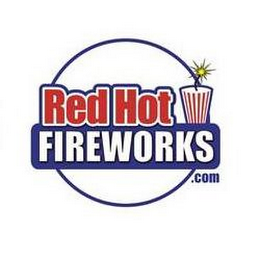 RED HOT FIREWORKS logo