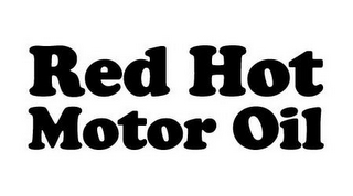 RED HOT MOTOR OIL logo