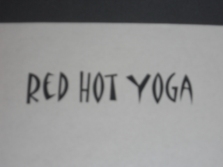RED HOT YOGA logo