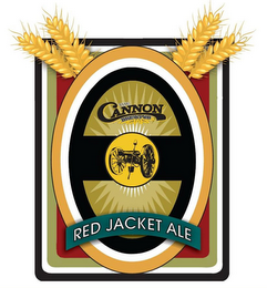 RED JACKET ALE THE CANNON BREWPUB logo