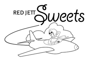 RED JETT SWEETS logo
