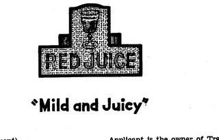 RED JUICE "WILD & JUICY" logo