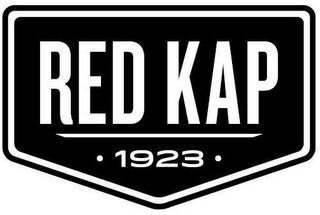 RED KAP · 1923 · logo