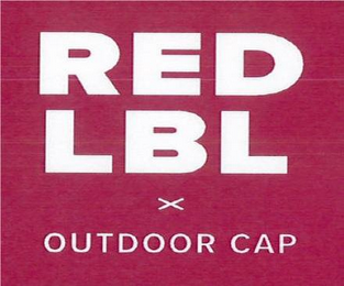 RED LBL OUTDOOR CAP logo